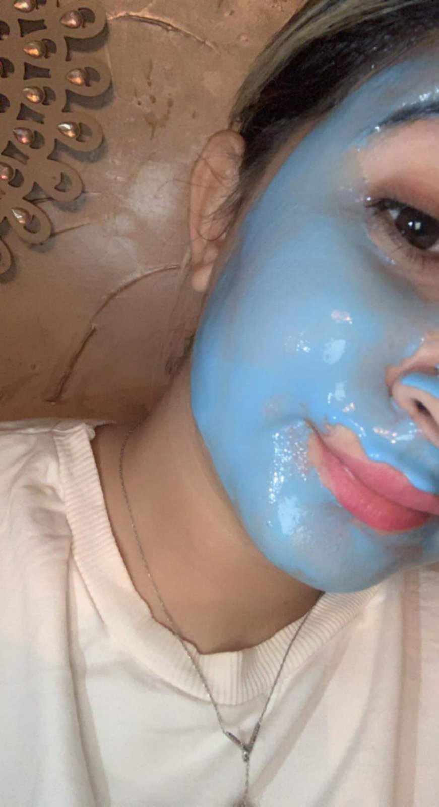 masque bleu